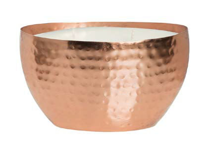 Holiday Spiced  Toddy Candle Copper OVAL Bowl 18oz