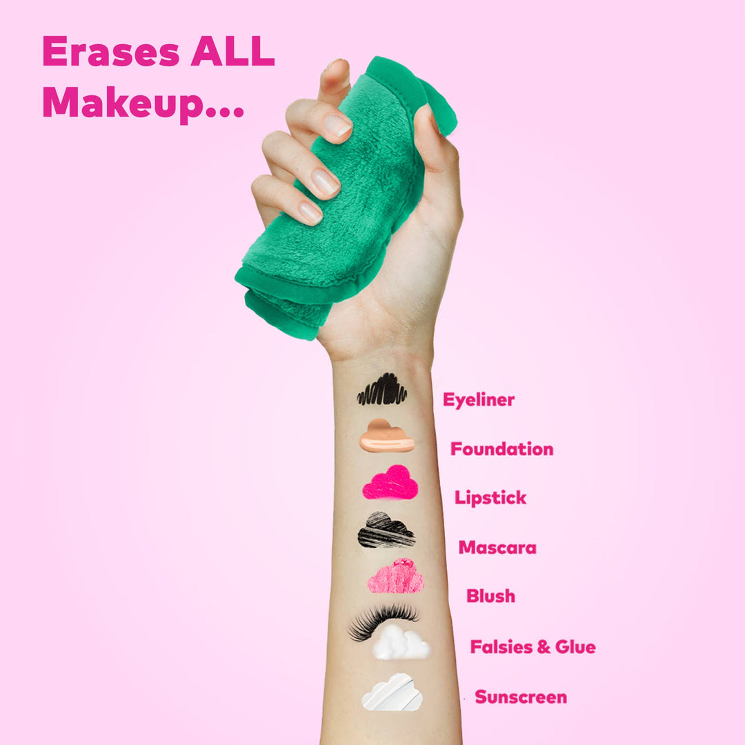 GREEN MINI PRO | 100% Recycled MakeUp Eraser