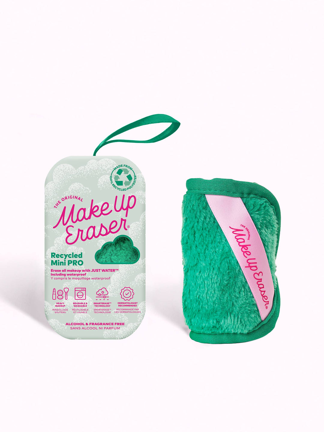 GREEN MINI PRO | 100% Recycled MakeUp Eraser
