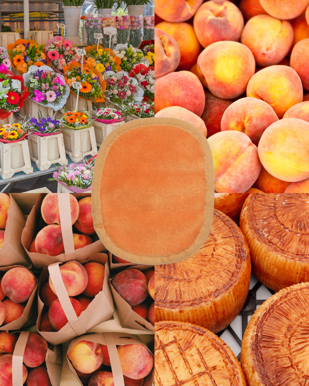 Farmer's Market 7-Day Set with Makeup Bag | Floral & Bright