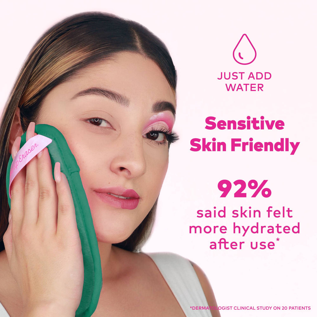 GREEN MINI PRO | 100% Recycled MakeUp Eraser